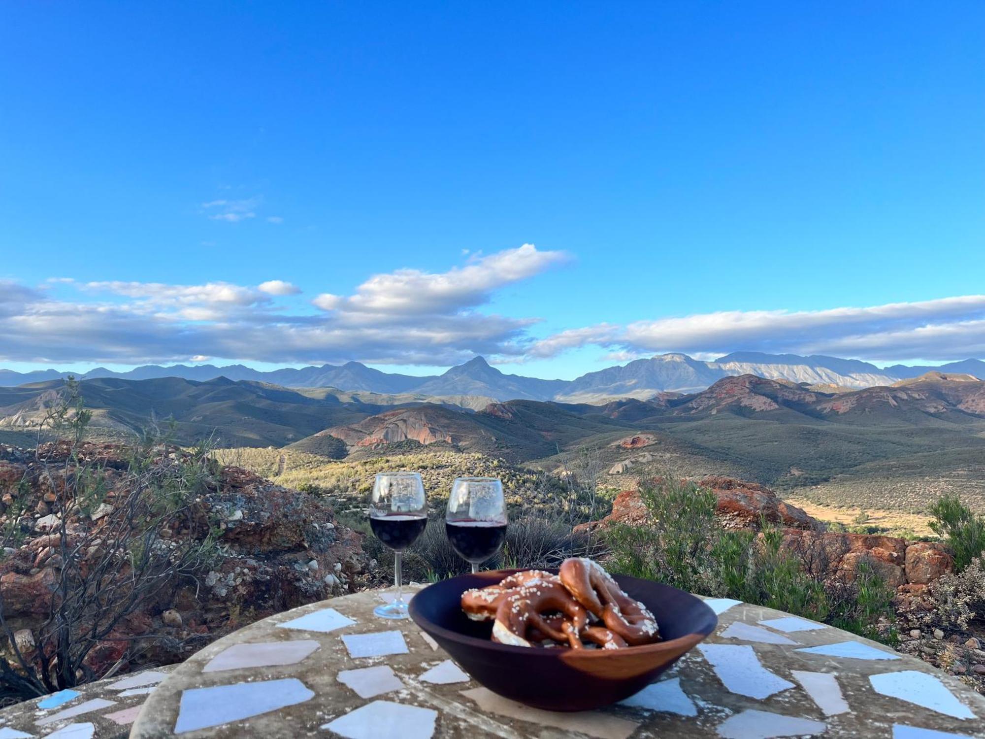 Zwartberg View Mountain Lodge Oudtshoorn Kültér fotó